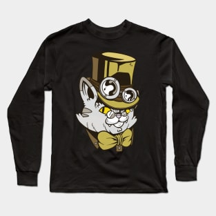 Steampunk Cat Long Sleeve T-Shirt